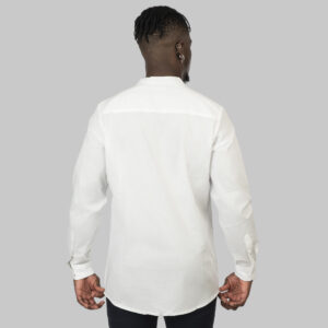 RFS-5136 NOS SHIRTS WITH MAO COLLAR WHITE - Image 4