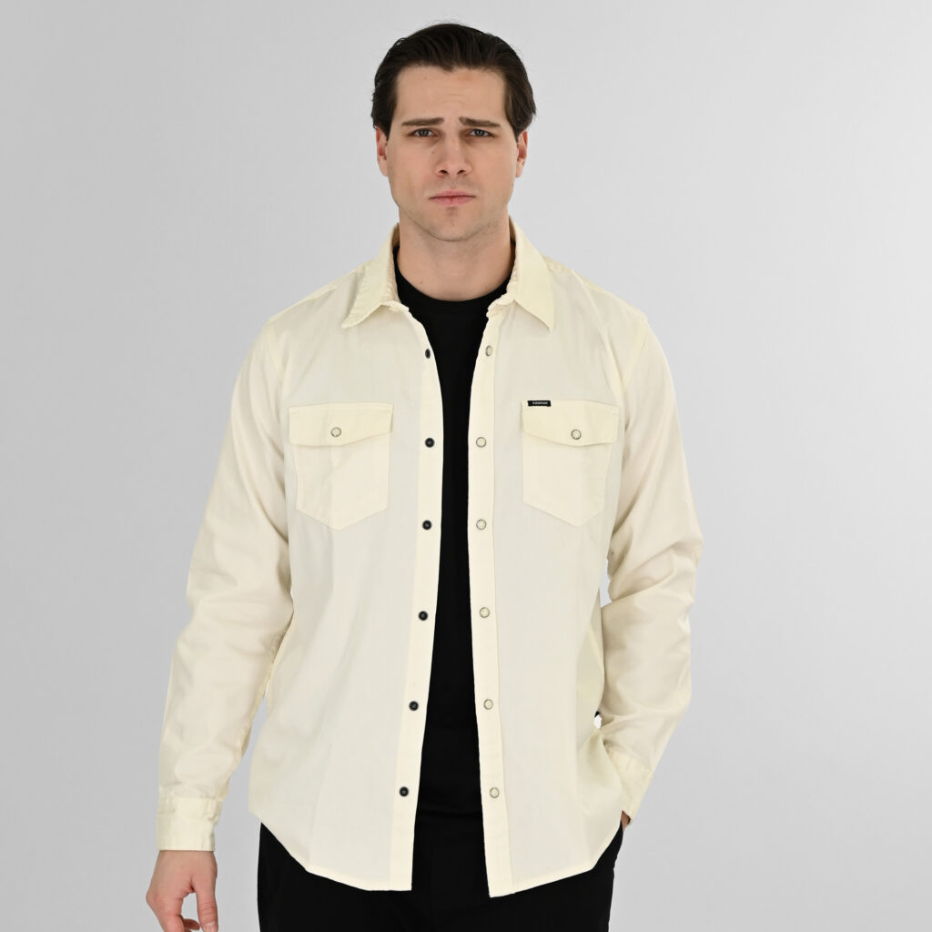 RGS-5109 NOS SHIRTS (DENIM LOOK) OFF WHITE