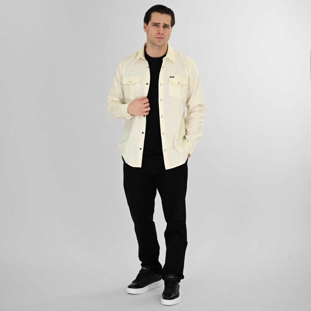RGS-5109 NOS SHIRTS (DENIM LOOK) OFF WHITE