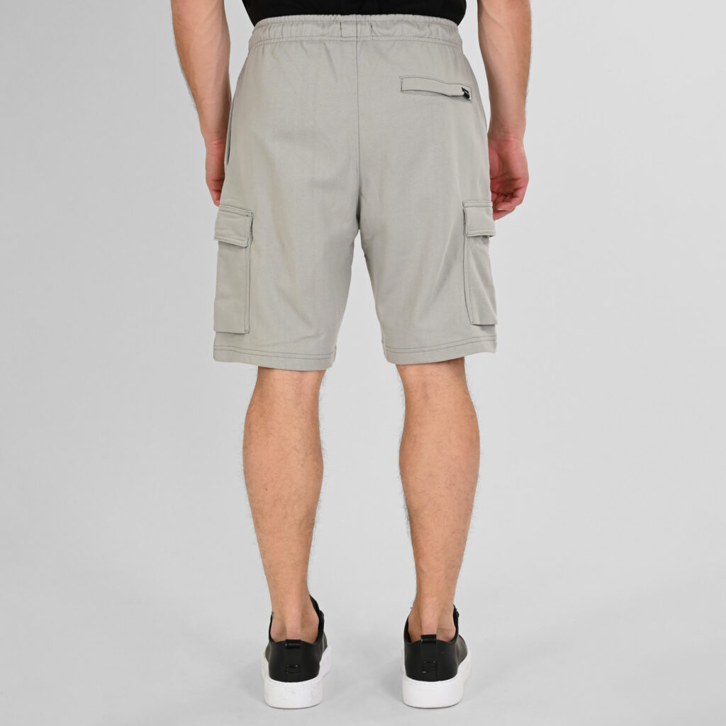 261RMS-6025 Shorts with Cargo Pockets (Terry Fleece) LT Grey