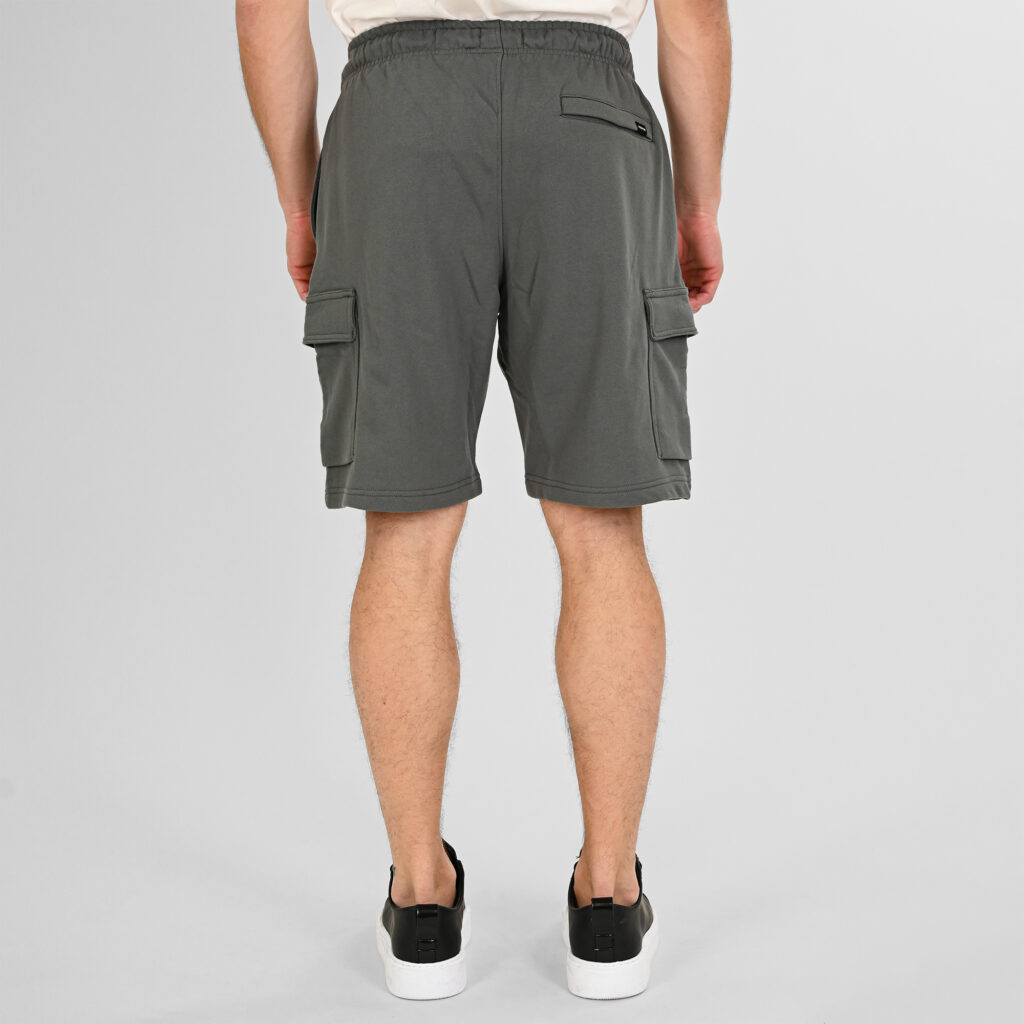 261RMS-6025 Shorts with Cargo Pockets (Terry Fleece) Khaki