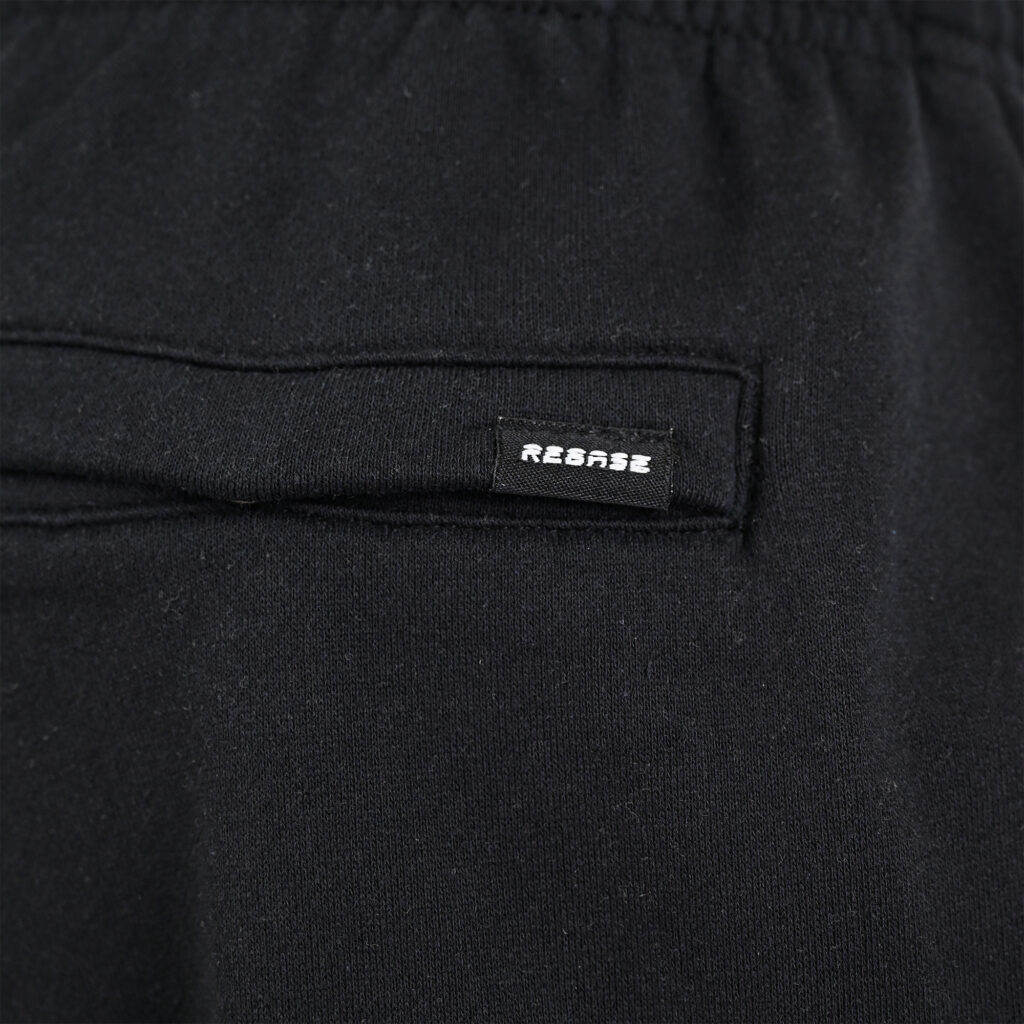 261RMS-6025 Shorts with Cargo Pockets (Terry Fleece) Black