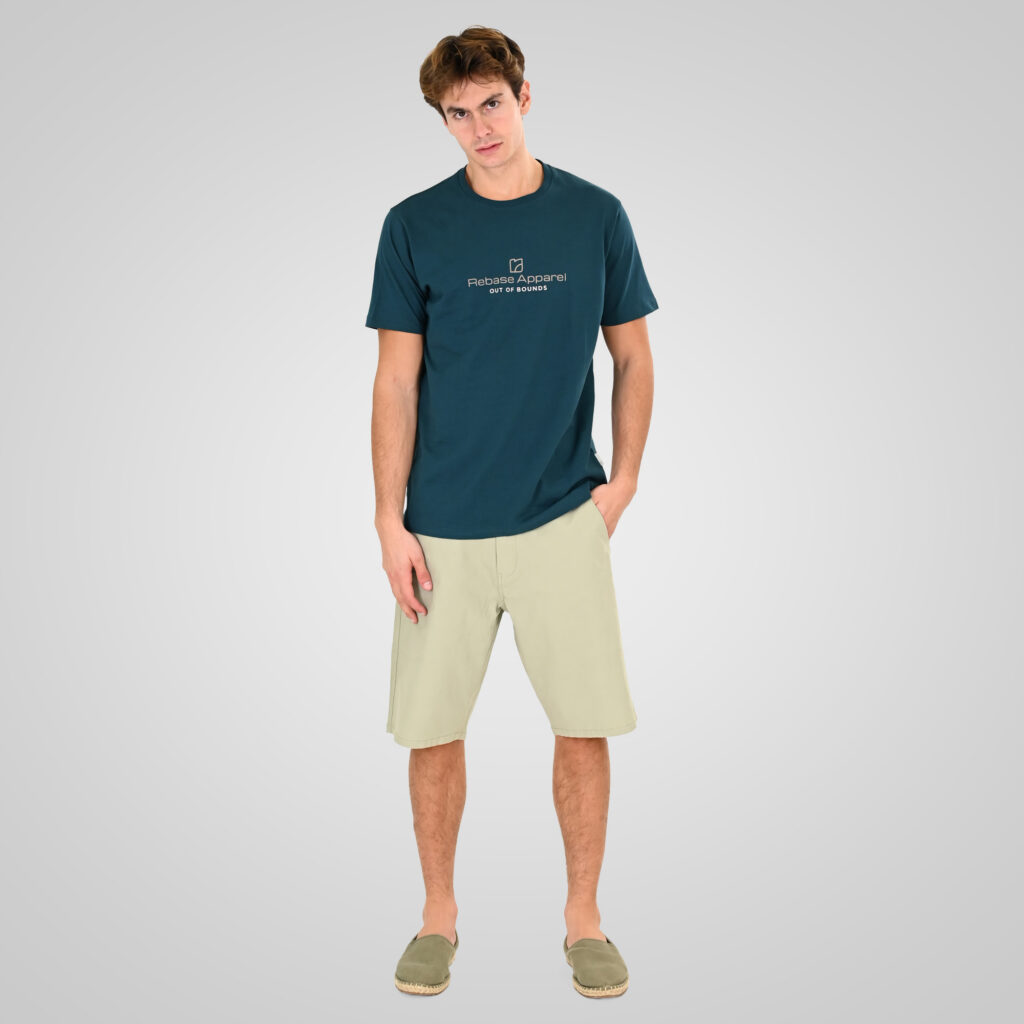 261RMSHO-7045 Chinos Shorts Celadon