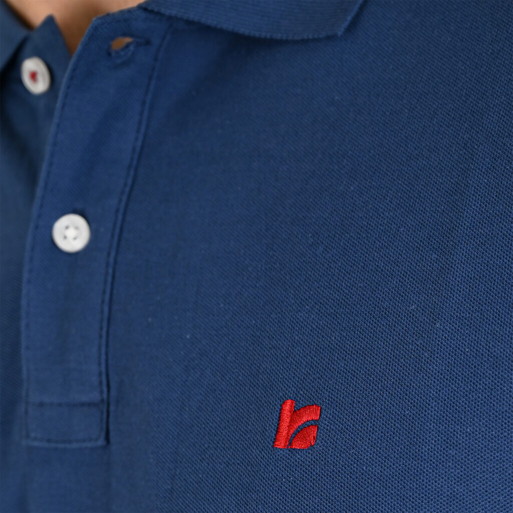261RPS-3032 Polo Pique Indigo