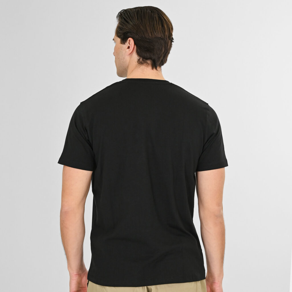 261RTS-9086 T-Shirts with High Density Print Black