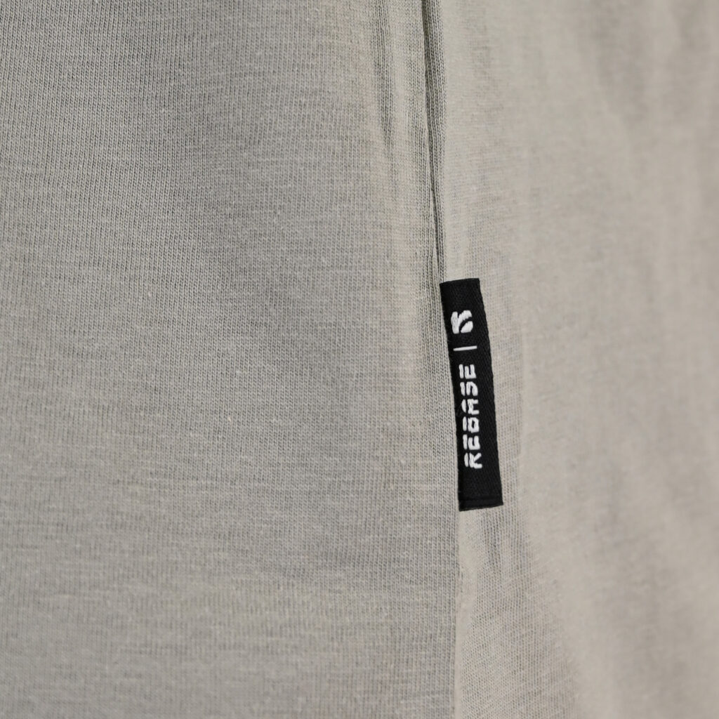 261RTS-9101 T-Shirts Front-Back Printed (Relaxed Fit) Smoke