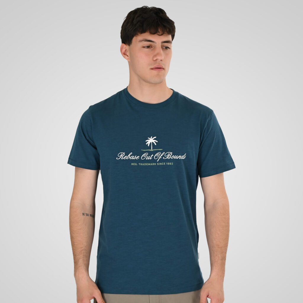 261RTS-9111 T-Shirts with Print Colonial Blue