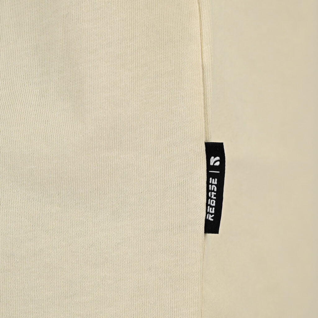261RTS-9154 T-Shirts with Print (Heavy Jersey) (Relaxed Fit) Cream
