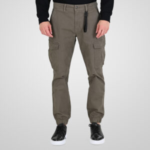 262RCCP-4110 CARGO PANTS WITH ELASTIC TAPE ON HEM FOG