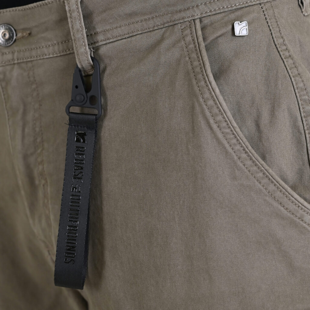 262RCCP-4110 CARGO PANTS WITH ELASTIC TAPE ON HEM FOG