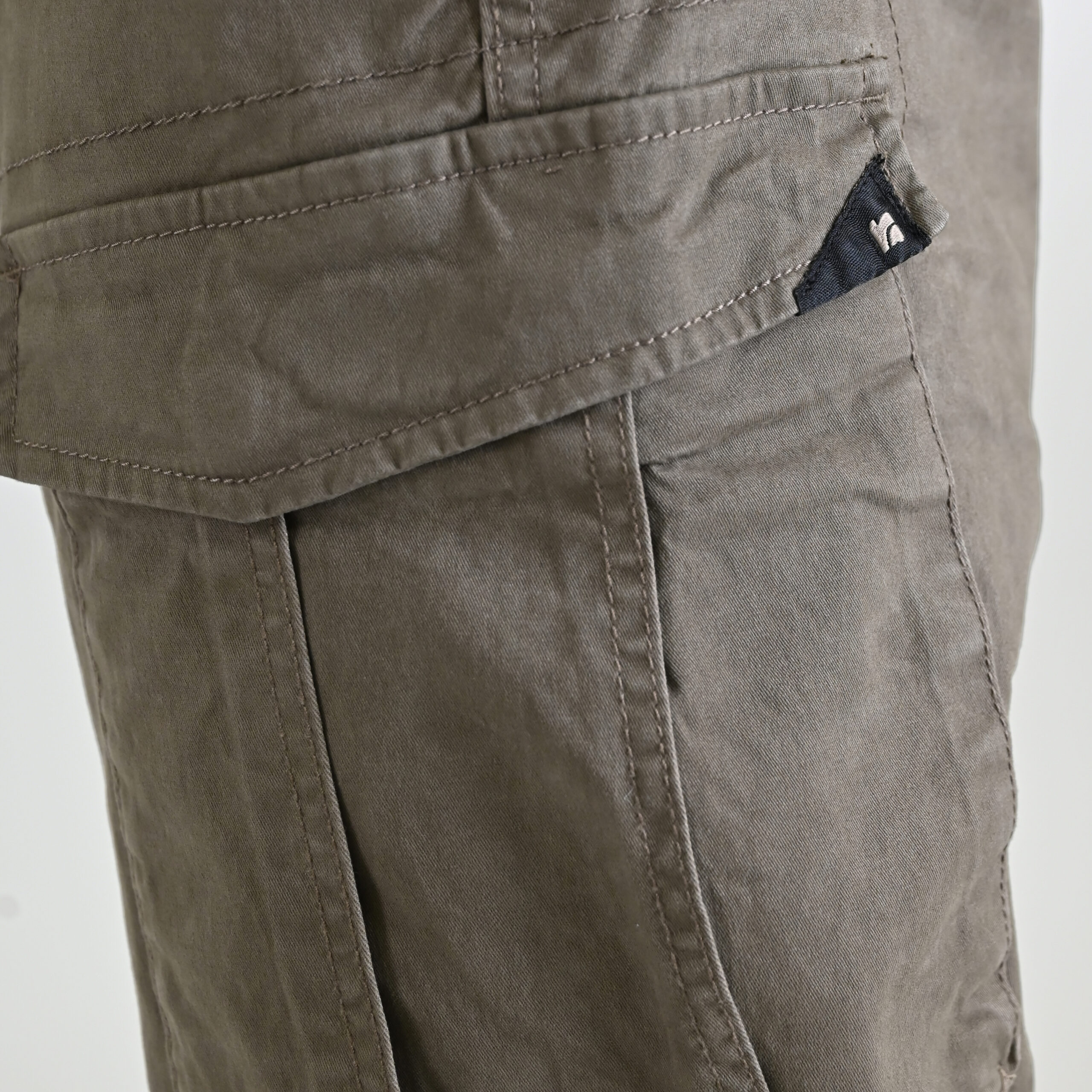 262RCCP-4110 CARGO PANTS WITH ELASTIC TAPE ON HEM FOG - Image 6