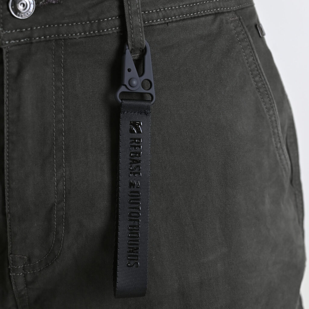 262RCCP-4110 CARGO PANTS WITH ELASTIC TAPE ON HEM DK KHAKI