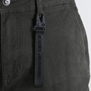 262RCCP-4110 CARGO PANTS WITH ELASTIC TAPE ON HEM DK KHAKI - Image 5