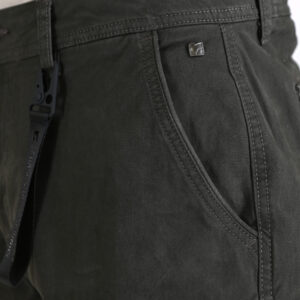 262RCCP-4110 CARGO PANTS WITH ELASTIC TAPE ON HEM DK KHAKI - Image 6