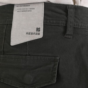 262RCCP-4110 CARGO PANTS WITH ELASTIC TAPE ON HEM DK KHAKI - Image 8