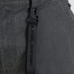 262RCCP-4110 CARGO PANTS WITH ELASTIC TAPE ON HEM SMOKE GREY - Image 5