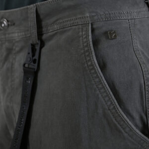 262RCCP-4110 CARGO PANTS WITH ELASTIC TAPE ON HEM SMOKE GREY - Image 6