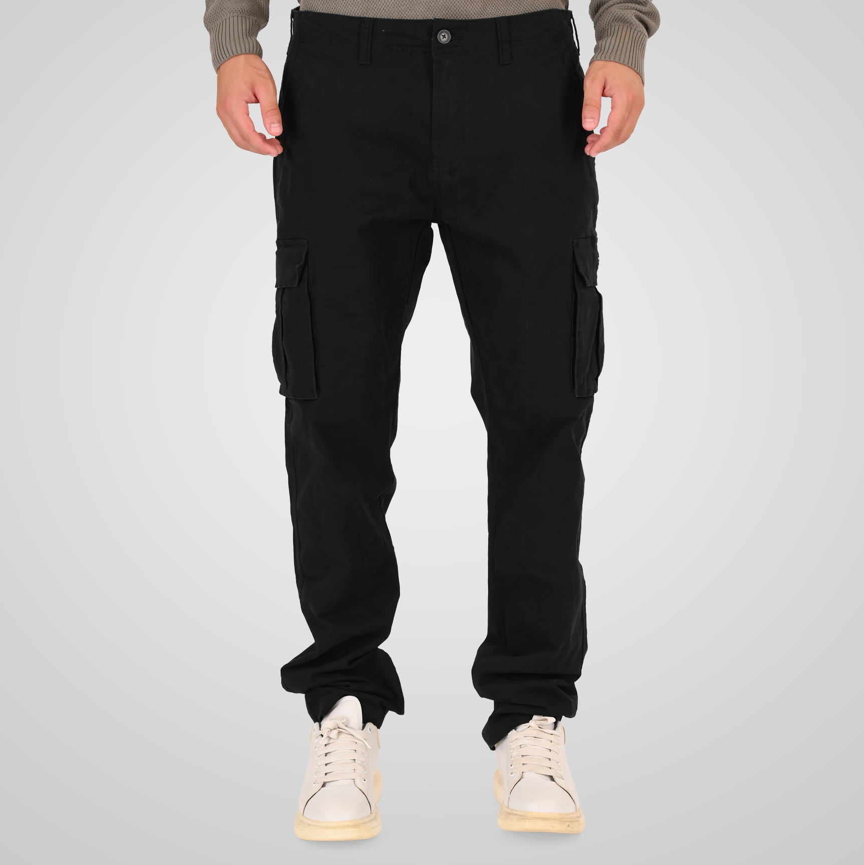 262RCCP-4122 CARGO PANTS BLACK - Image 1
