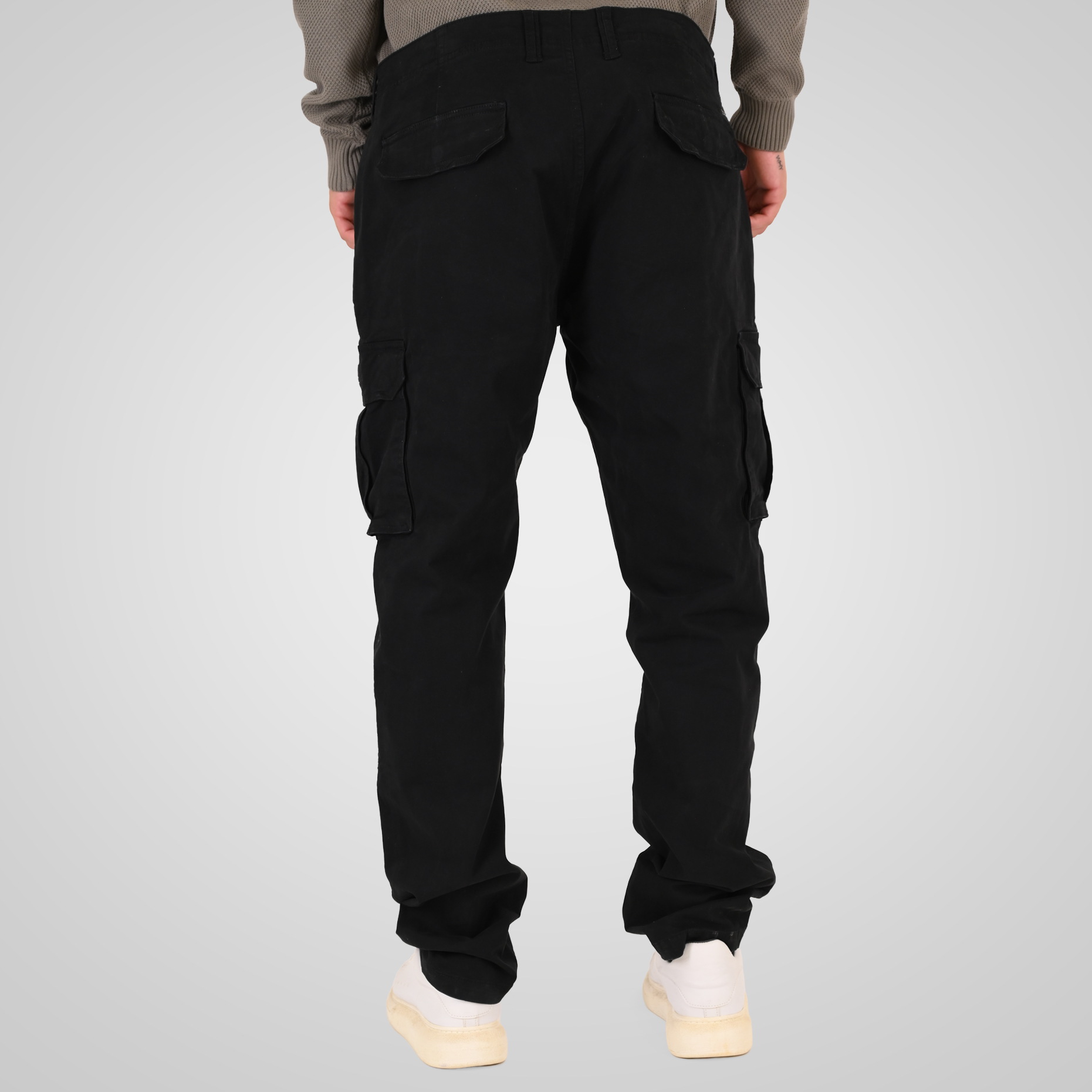 262RCCP-4122 CARGO PANTS BLACK - Image 4