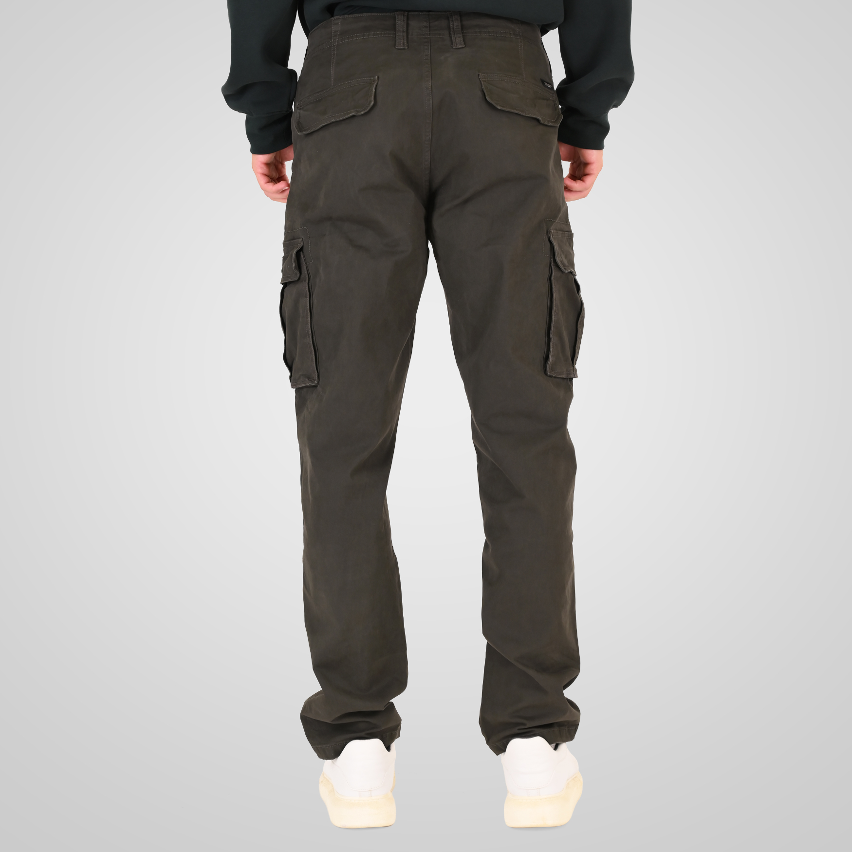 262RCCP-4122 CARGO PANTS DK KHAKI - Image 4