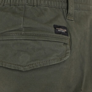 262RCCP-4139 CARGO PANTS WITH ELASTIC WAISTBAND AND HEM AUTUMN GREEN - Image 6