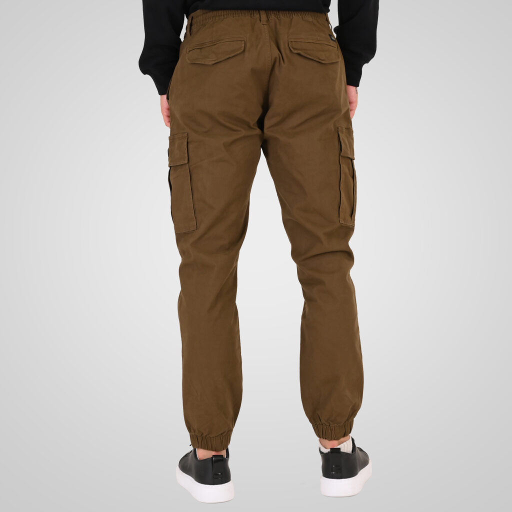 262RCCP-4139 CARGO PANTS WITH ELASTIC WAISTBAND AND HEM CIGAR