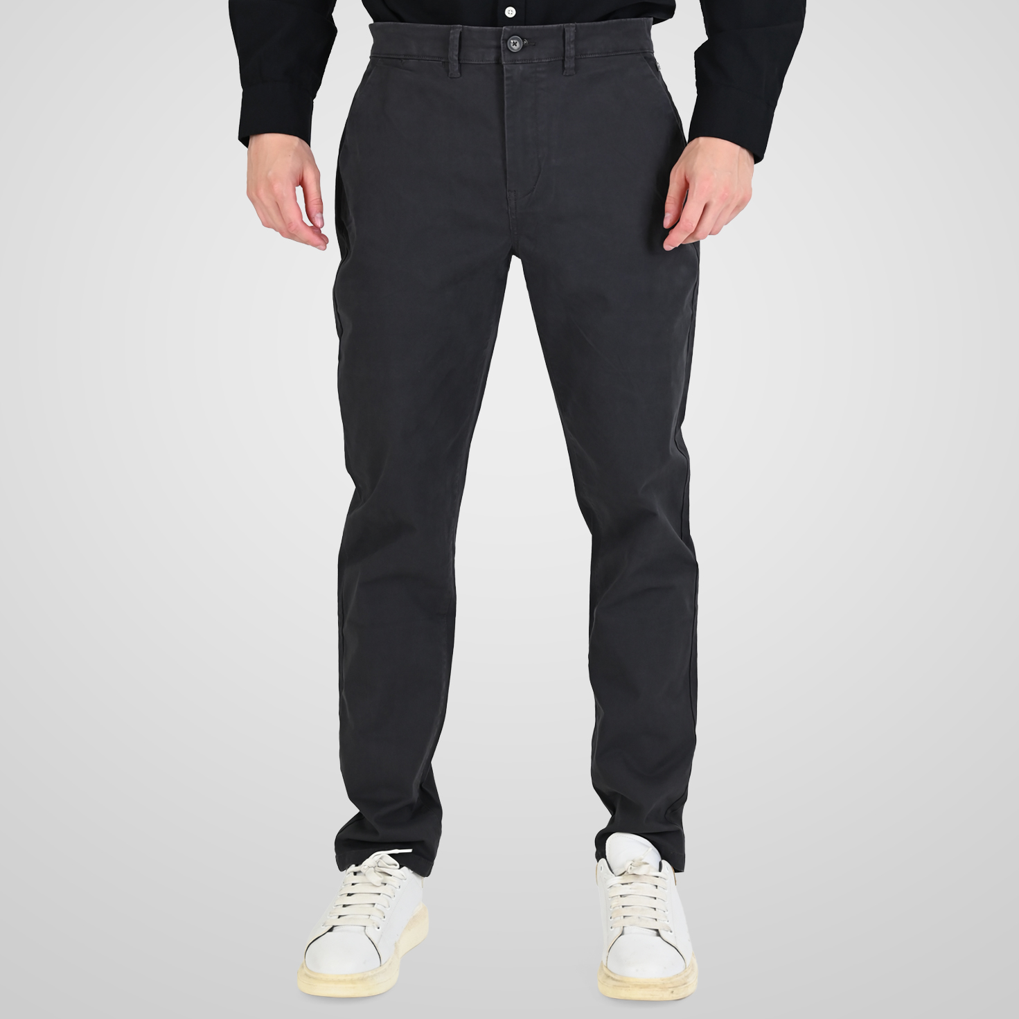262RCP-4113 CHINOS PANTS ANTHRACITE - Image 1