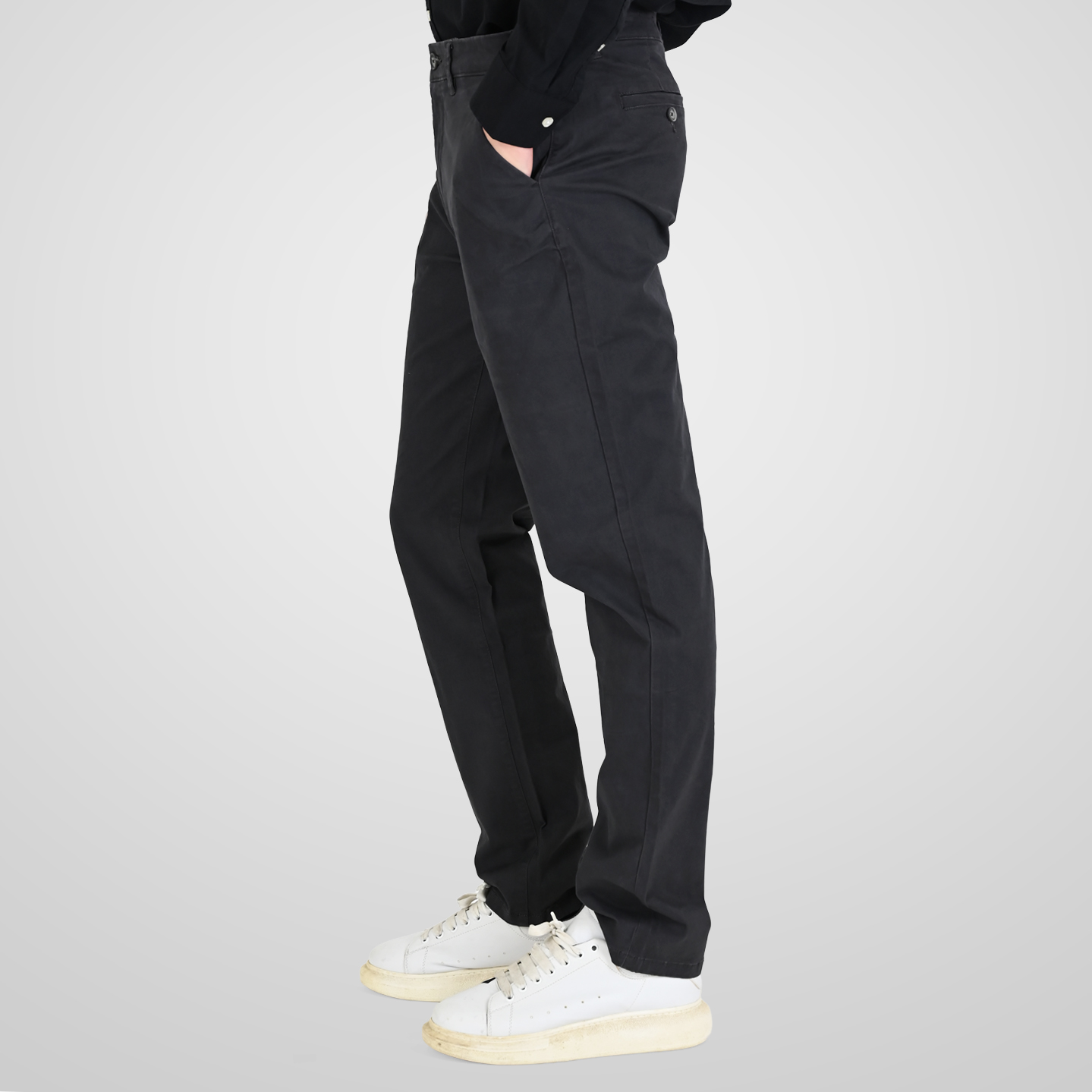 262RCP-4113 CHINOS PANTS ANTHRACITE - Image 3