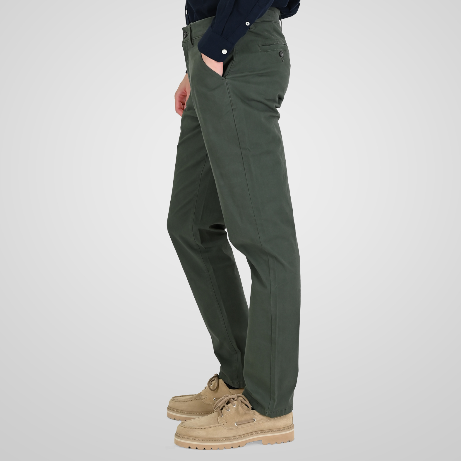 262RCP-4113 CHINOS PANTS AUTUMN GREEN - Image 3