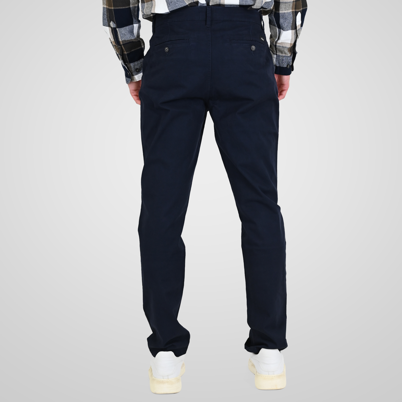 262RCP-4113 CHINOS PANTS NAVY - Image 4