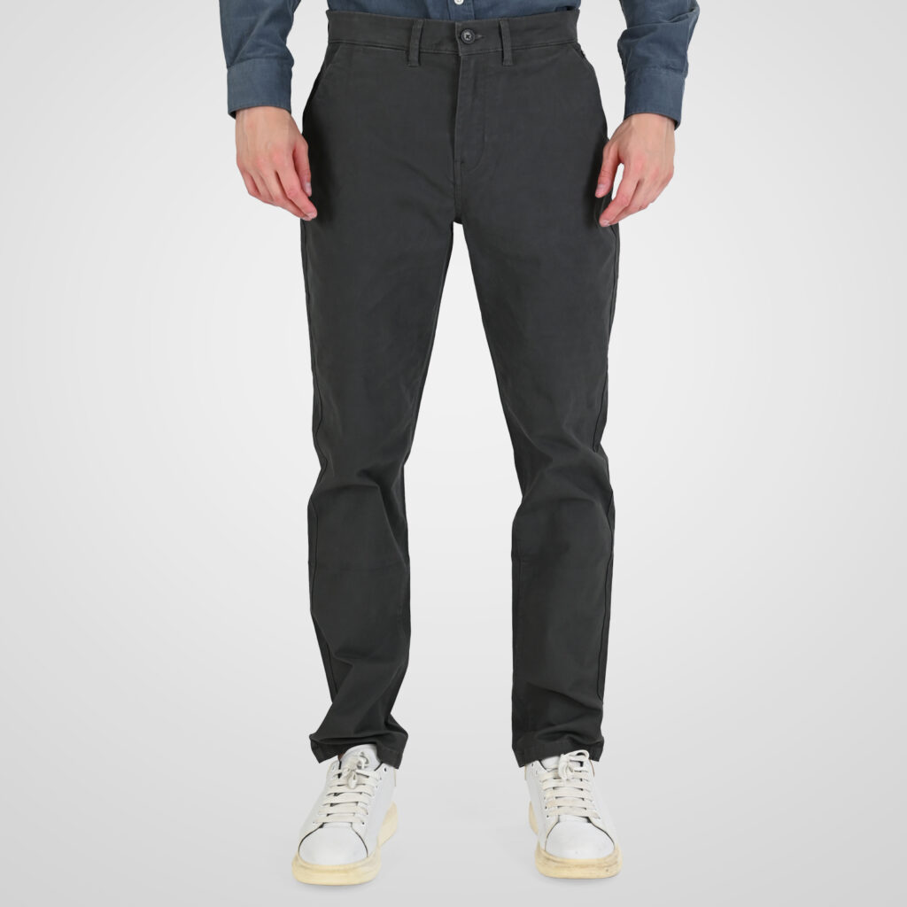 262RCP-4113 CHINOS PANTS SMOKE GREY