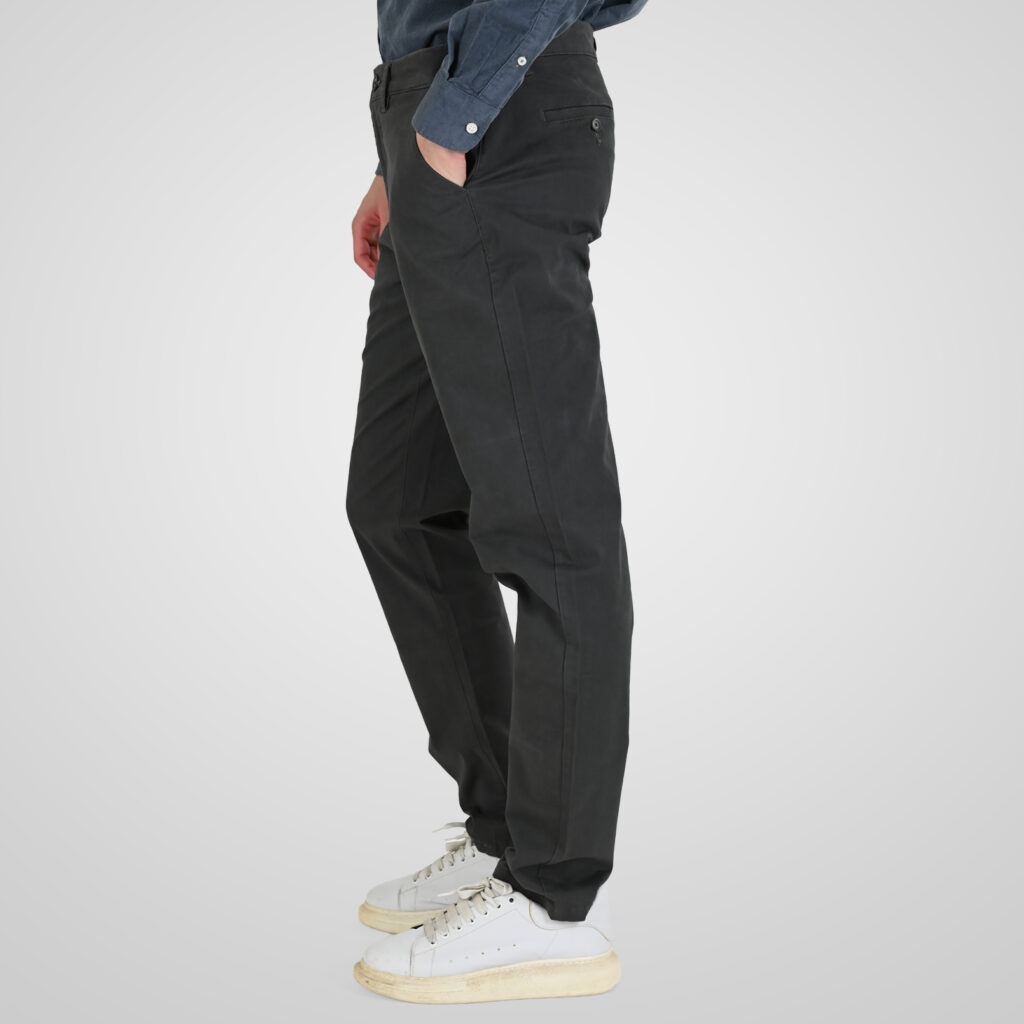 262RCP-4113 CHINOS PANTS SMOKE GREY