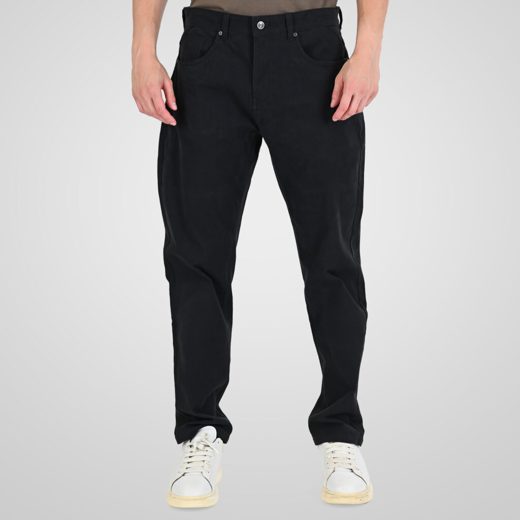 262RFP-4116 PANTS FIVE POCKET (TWILL FABRIC) BLACK