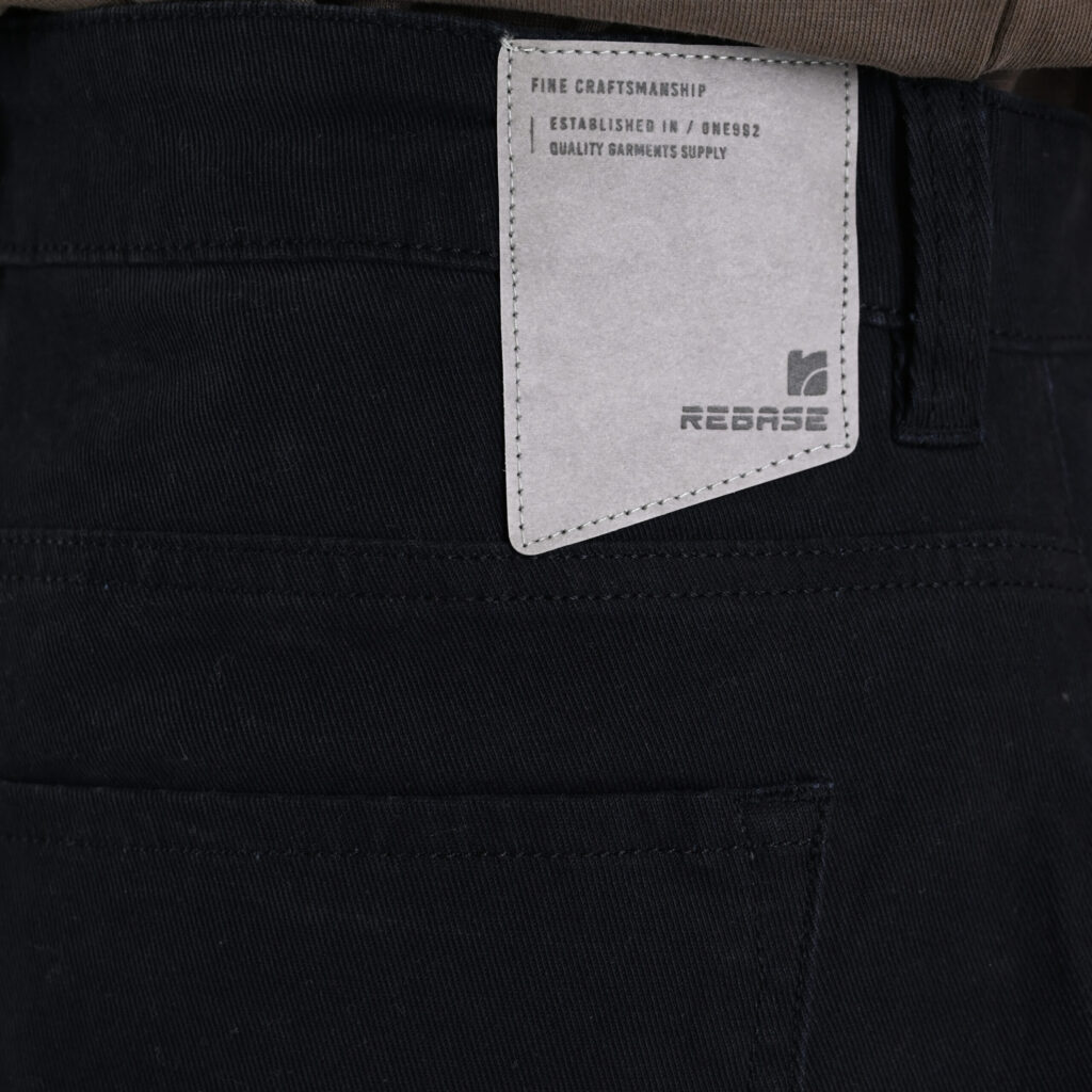 262RFP-4116 PANTS FIVE POCKET (TWILL FABRIC) BLACK