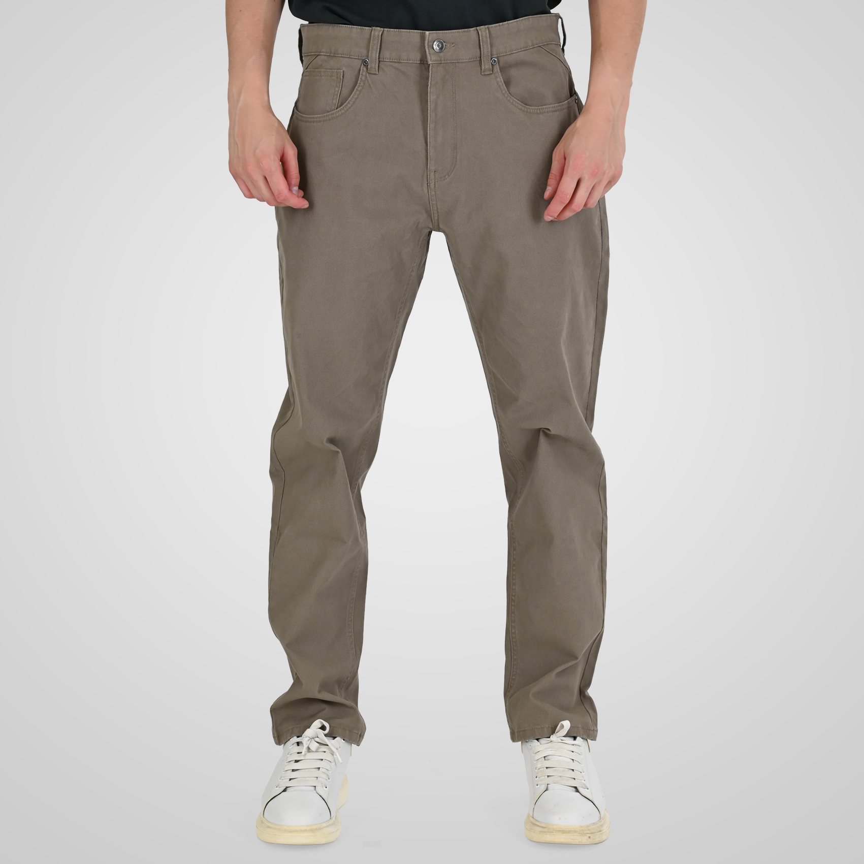 262RFP-4116 PANTS FIVE POCKET (TWILL FABRIC) TAUPE - Image 1