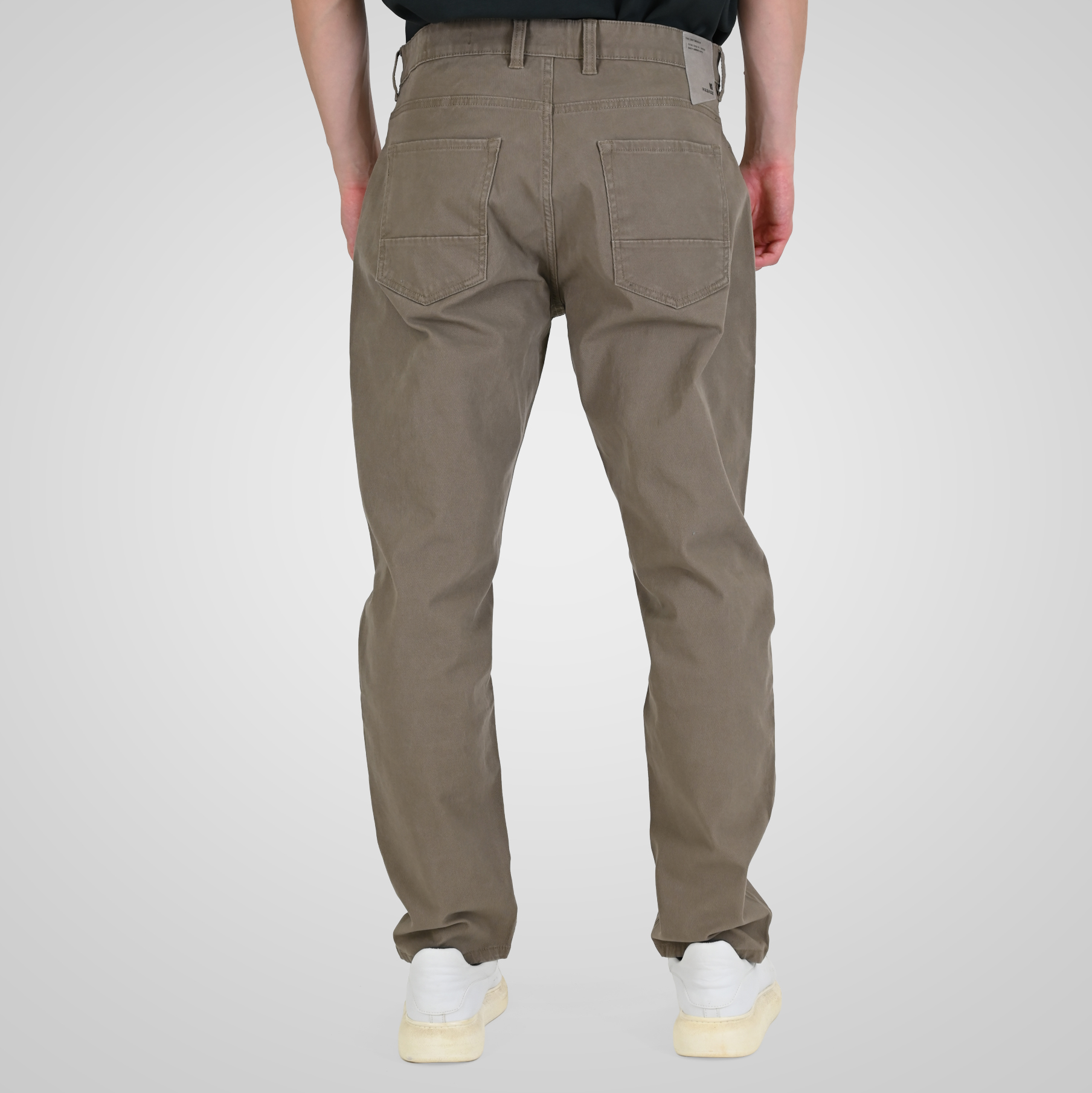 262RFP-4116 PANTS FIVE POCKET (TWILL FABRIC) TAUPE - Image 4