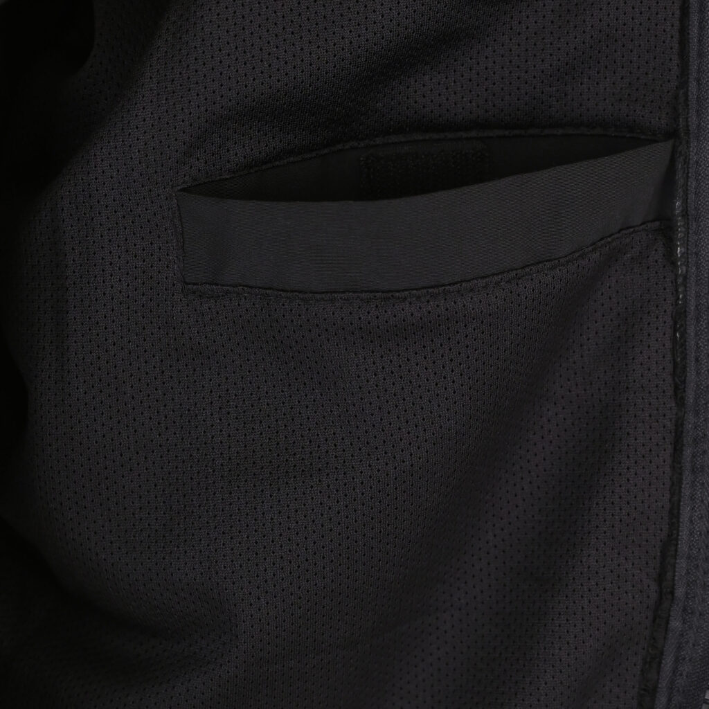 262RFT-7080 SHERPA FULL ZIP WITH PATCH CHEST POCKET BLACK