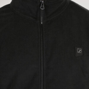 262RFT-7084 POLAR FLEECE FULL ZIP BLACK - Image 5
