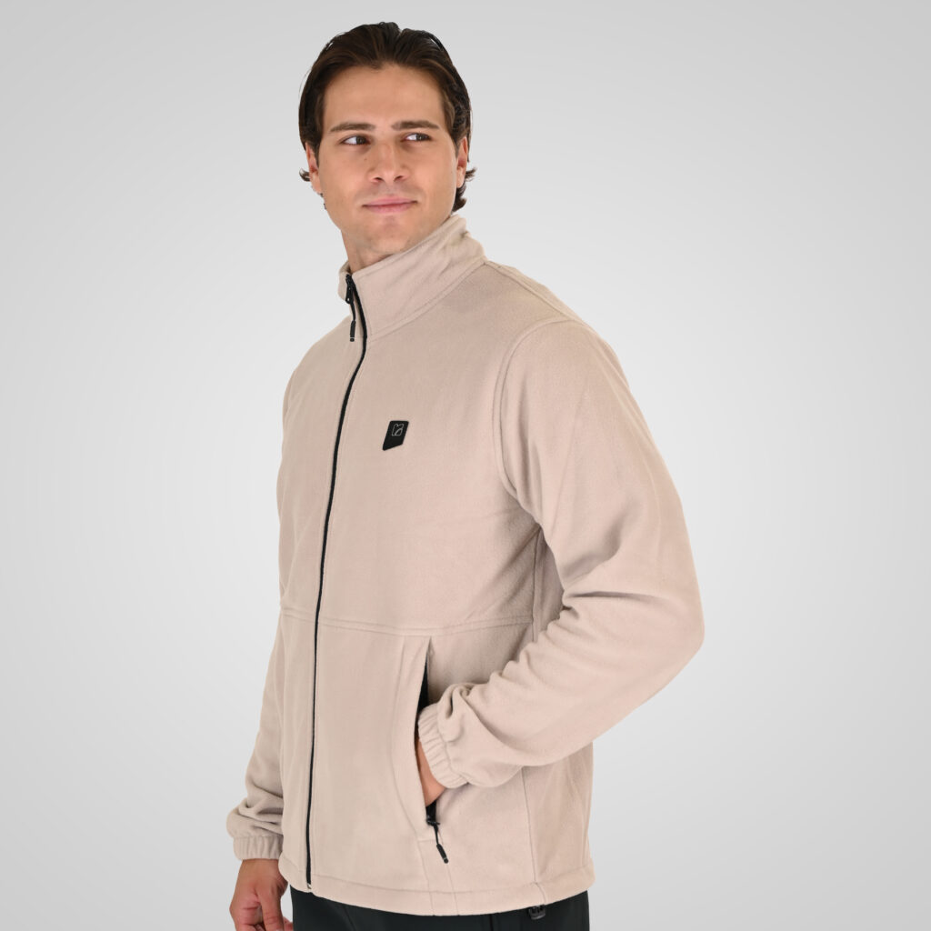 262RFT-7084 POLAR FLEECE FULL ZIP ICE