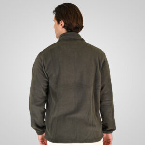 262RFT-7084 POLAR FLEECE FULL ZIP KHAKI - Image 4