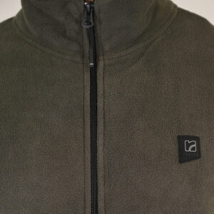 262RFT-7084 POLAR FLEECE FULL ZIP KHAKI - Image 5