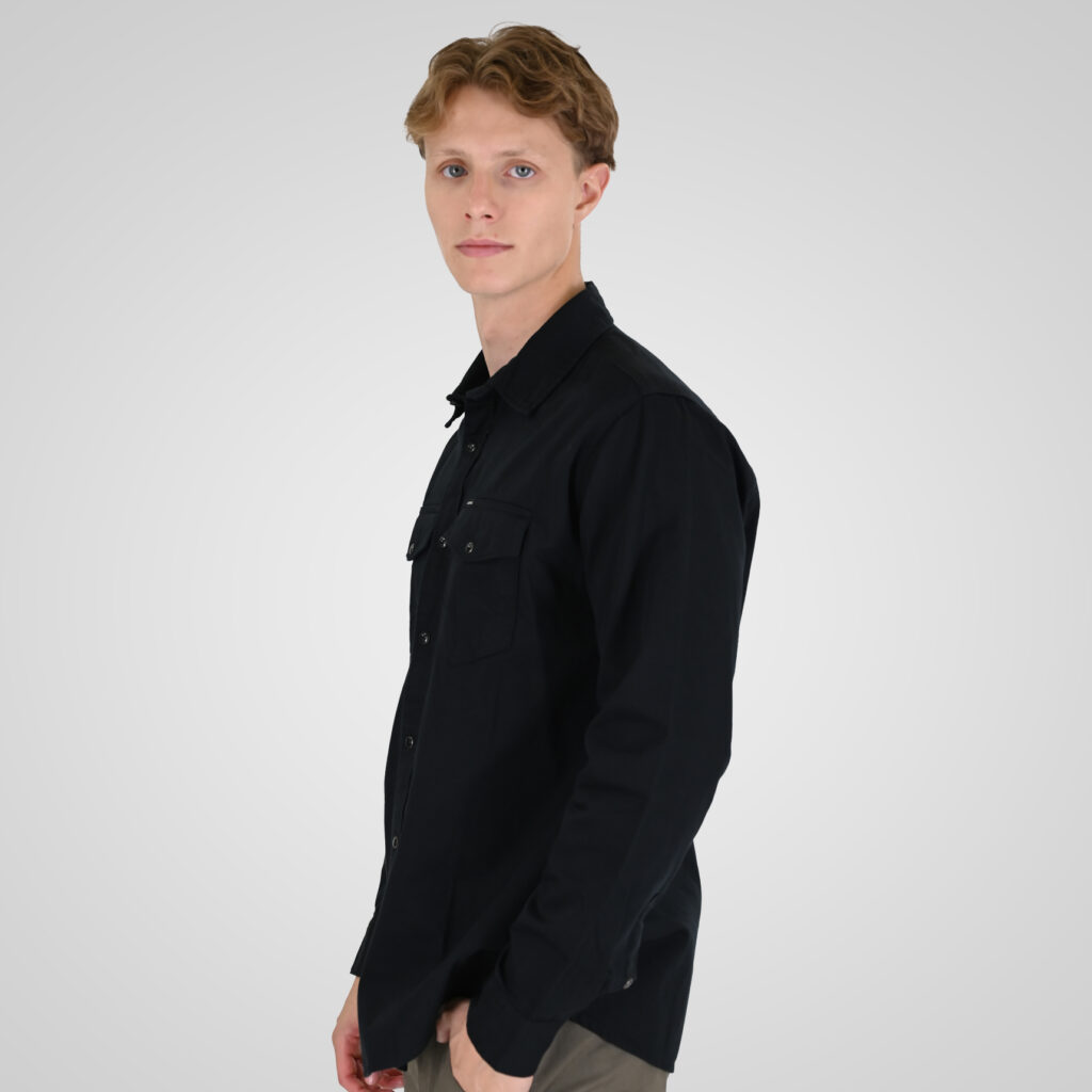 RGS-5109 NOS SHIRTS (DENIM LOOK) BLACK