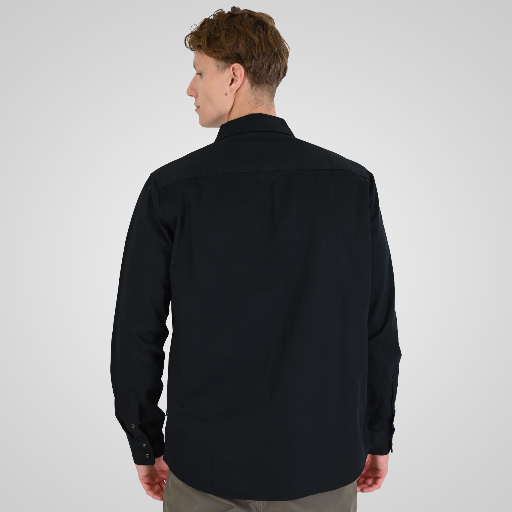 RGS-5109 NOS SHIRTS (DENIM LOOK) BLACK - Image 4