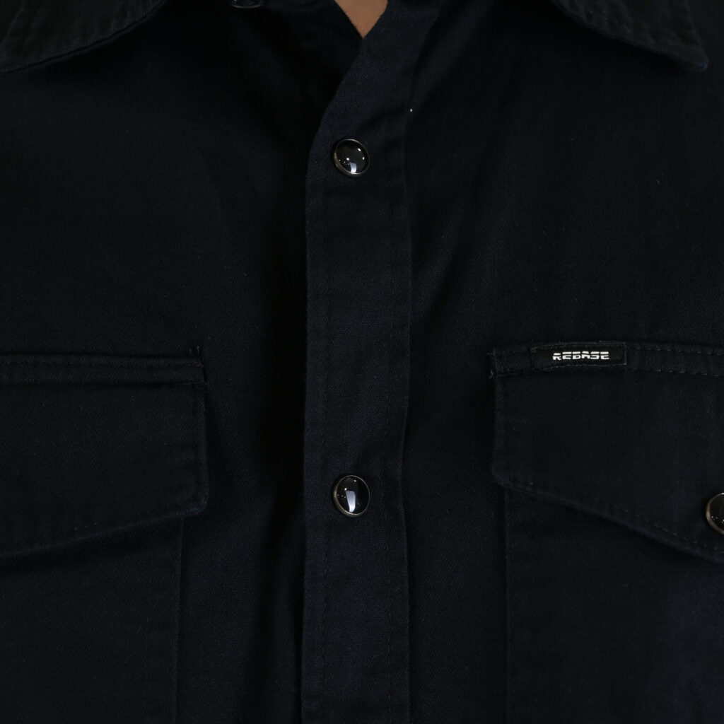 RGS-5109 NOS SHIRTS (DENIM LOOK) BLACK