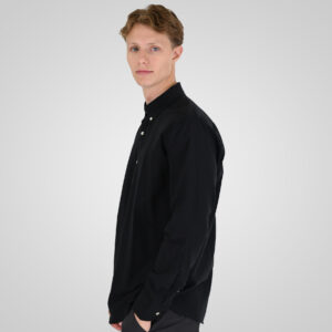 262RGS-5205 OXFORD SHIRTS WITH DENSE EMBROIDERY BLACK - Image 3