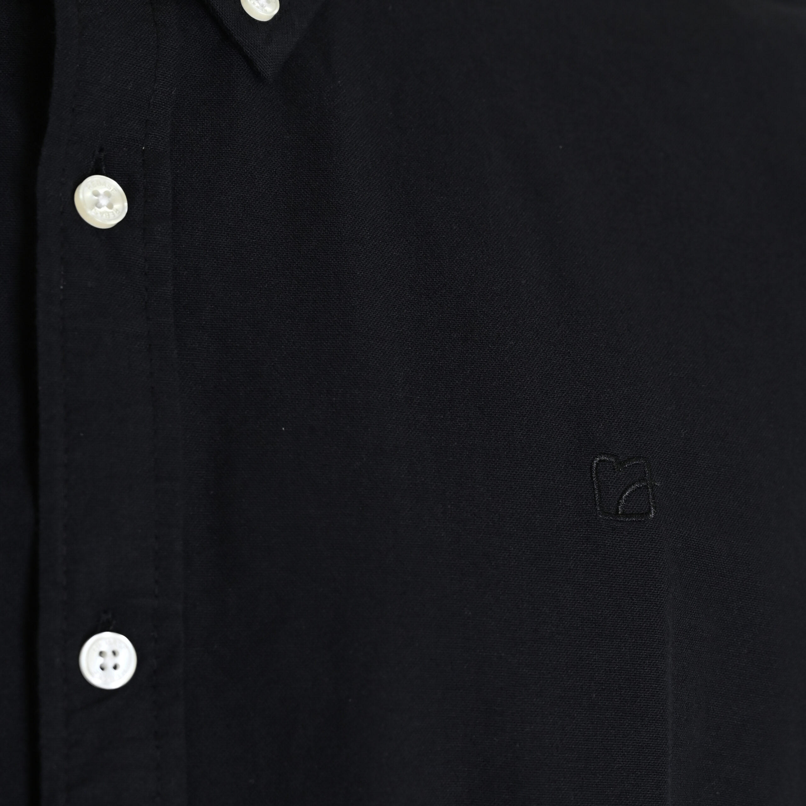 262RGS-5205 OXFORD SHIRTS WITH DENSE EMBROIDERY BLACK - Image 5