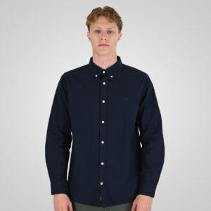 262RGS-5205 OXFORD SHIRTS WITH DENSE EMBROIDERY BLUE MELANGE