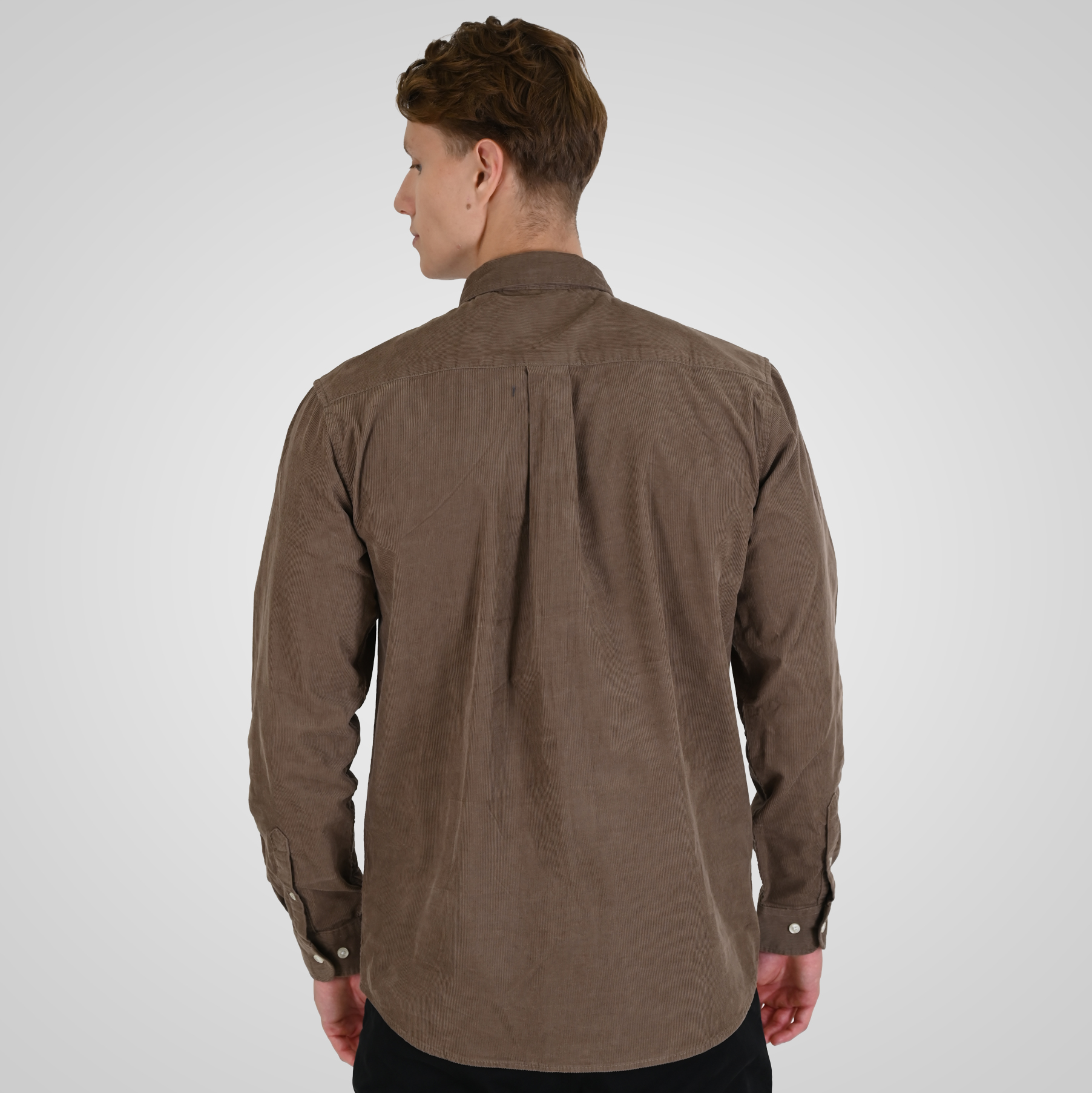 262RGS-5206 SHIRTS WITH DENSE EMBROIDERY (BABY CORDUROY) BEIGE - Image 4