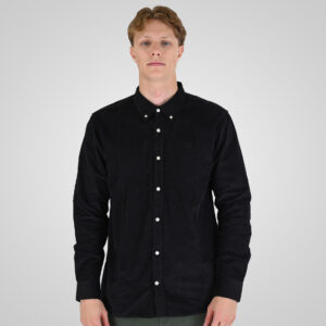 262RGS-5206 SHIRTS WITH DENSE EMBROIDERY (BABY CORDUROY) BLACK