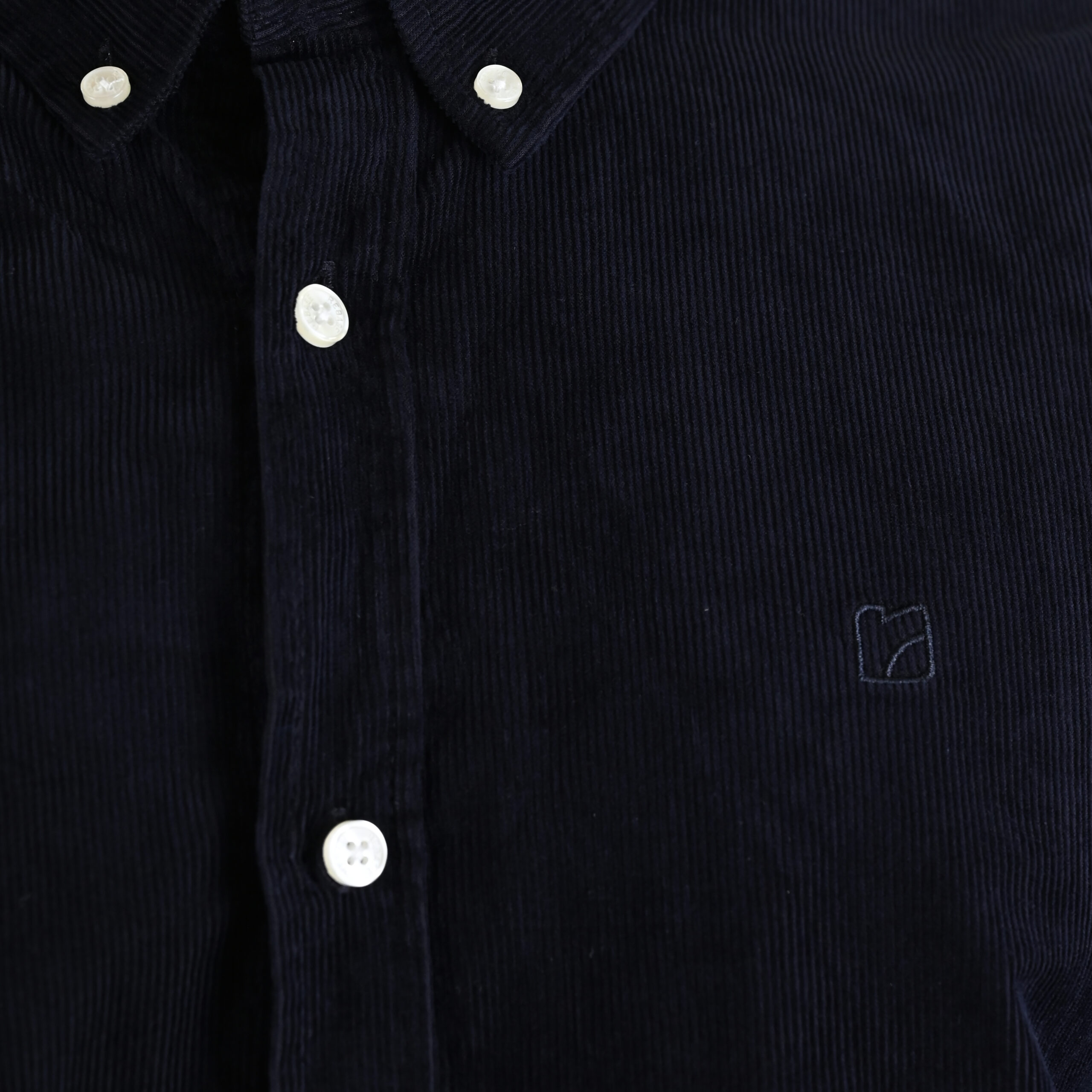 262RGS-5206 SHIRTS WITH DENSE EMBROIDERY (BABY CORDUROY) DK MARINE - Image 5